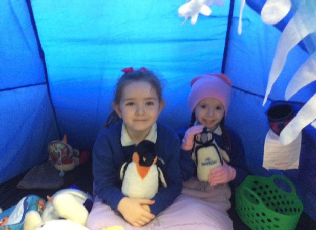Snowmen and penguins in P2