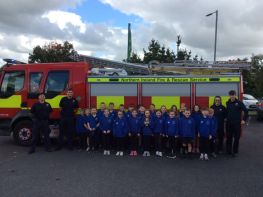 Fire Service visit for Primary 5 🚒