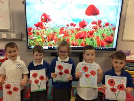 Remembrance Day Service in School