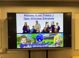 Primary 1 Open Afternoon at Hamiltonsbawn Primary School