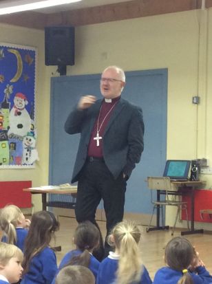 A Warm welcome to Archbishop Clarke and Canon Hughes Today